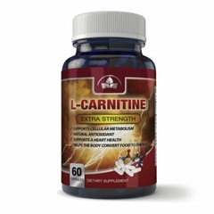 Ultimate L-Carnitine 1000mg 60 Caps Ultra Lean Mass Best Focus Fat Loss
