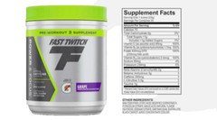 LOT OF 2 Fast Twitch Gatorade Pre Workout Powder Supplement Grape 16.2 oz 6-25