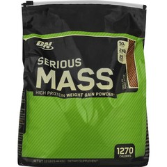 Optimum Nutrition Serious Mass Weight Gainer Protein Chocolate Peanut Butter …