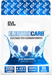 Evlution Nutrition ElectroCarb – Hydration Support – Blue Raspberry – 30 Serving