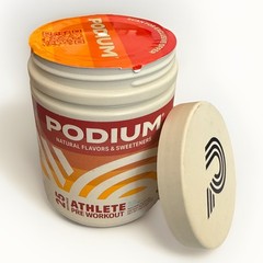 Podium Athlete Pre Workout Creatine Drink Mix Blue Raspberry Exp 01/2026 Sealed