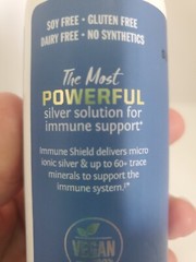 Sunwarrior – SILVER Immune Shield Natural Fulvic Complex – 8 oz