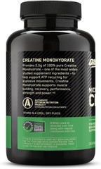 Optimum Nutrition Micronized Creatine Monohydrate Capsules, Keto Friendly