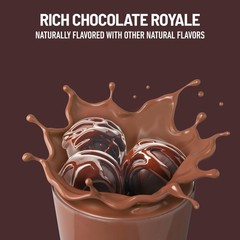 SlimFast Meal Replacement Shake, Rich Chocolate Royale, No Added Sugar