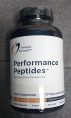 Performance Peptides Designs for Health 120 v capsules Bioactive Musculoskeletal