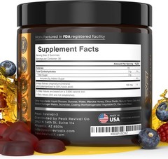 Shilajit Gummies with Manuka Honey – Increases Energy & Endurance,100mg 60 Coun