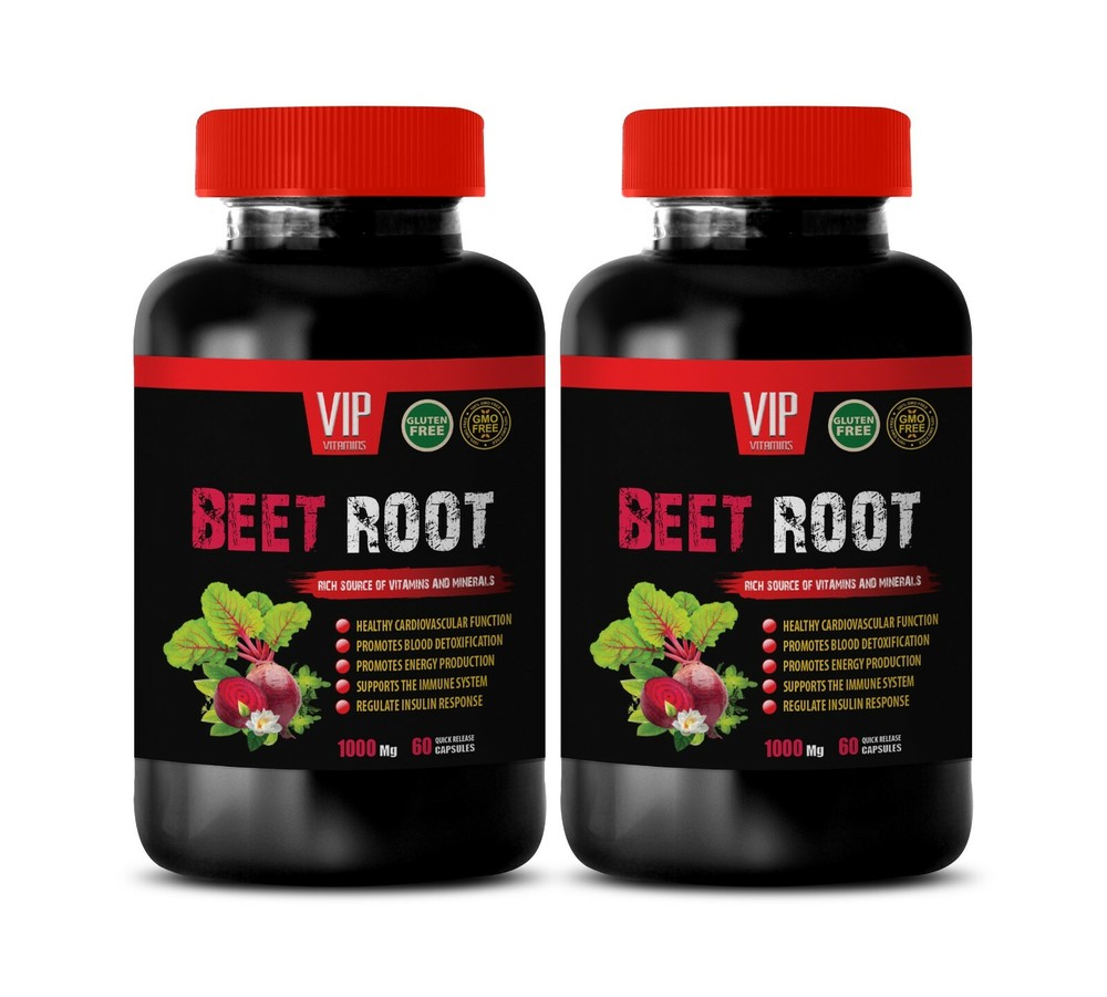 gut health supplement – BEET ROOT – brain food 2 Bottles