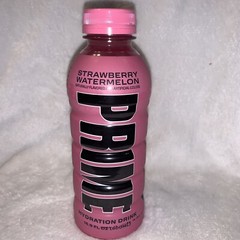 PRIME HYDRATION DRINK-Strawberry Watermelon-LOGAN PAUL & KSI Drink 16.9 0Z .