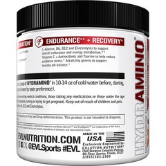 Evlution Nutrition HYDRAMINO Complete 8.8 Ounce (Pack of 1), Fruit Punch