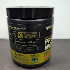 Optimum Nutrition Gold Standard Pre-Workout Fruit Punch 10.58 oz 01/06/2027