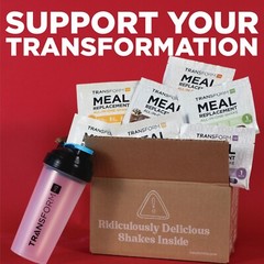 TransformHQ Meal Replacement Shake Variety Box W/ Shaker