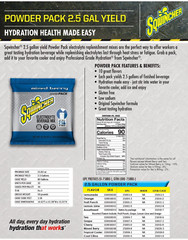 Sqwincher Electrolyte Powder Beverage Sport Drink Mix VARIETY 3- 2.5 Gallon PKG