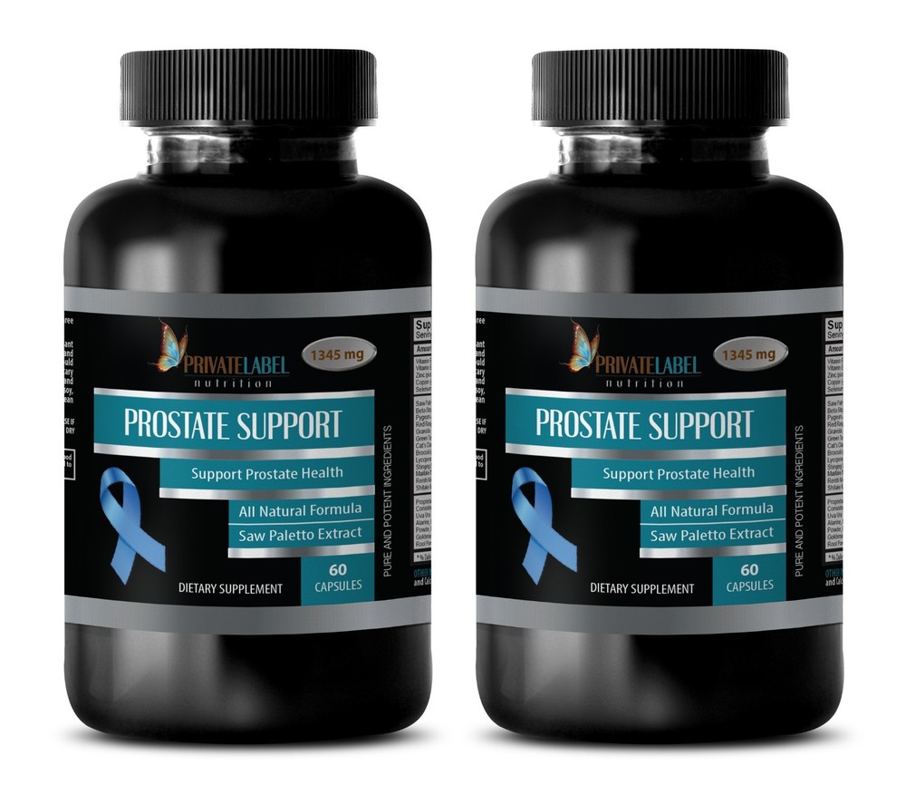 Saw palmetto – Advanced PROSTATE SUPPORT Complex – Blood circulation – 2 Bottles