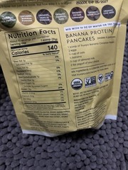 Truvani Organic Plant-Based Protein Powder Banana Cinnamon Non-GMO 315g