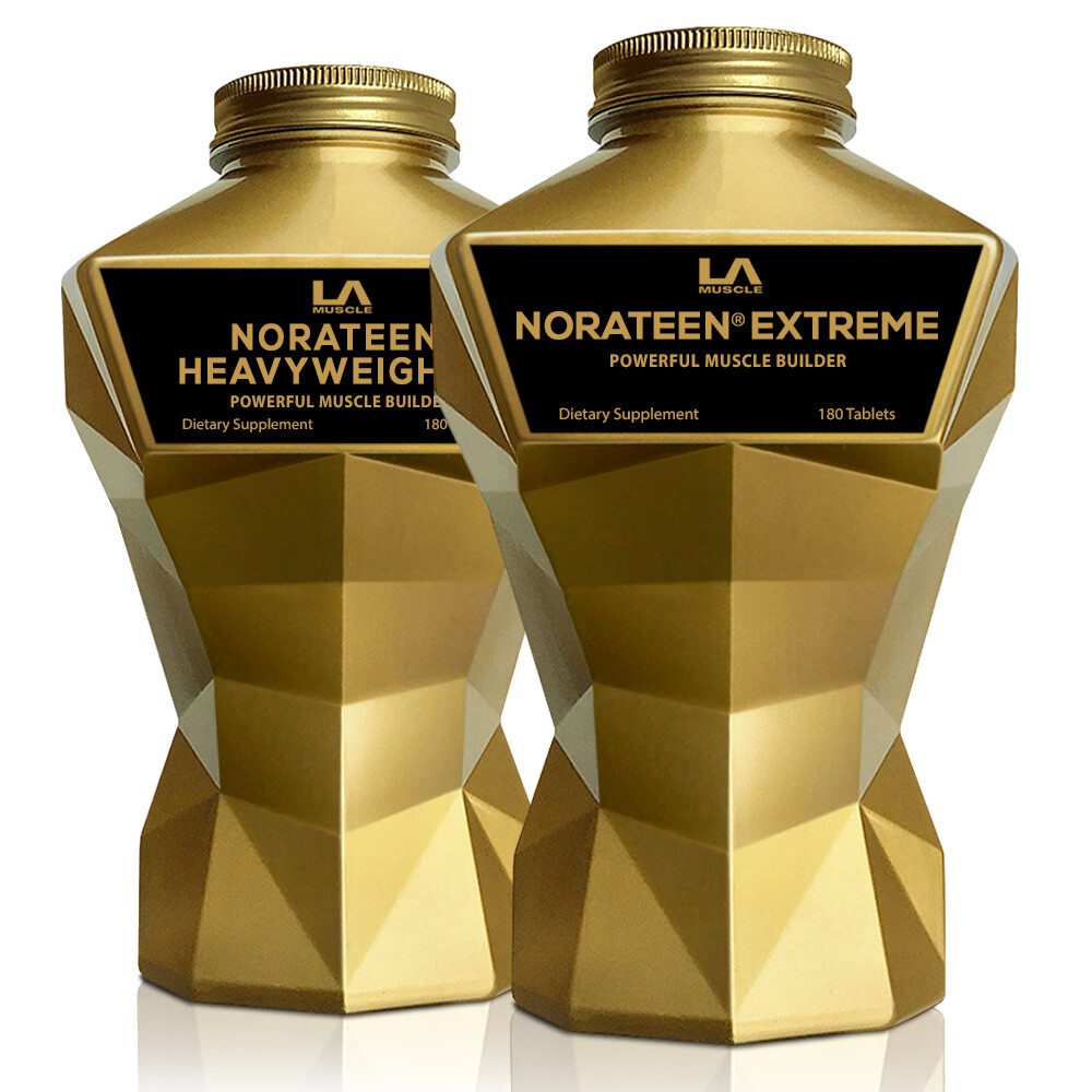 LA Muscle EXTREME MUSCLES – Powerful Strength & Muscle Building Supplement Stack