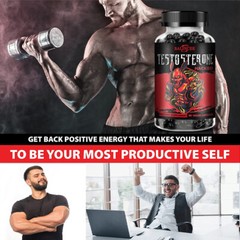 MUSCLE GROWTH + STRENGTH TESTOSTERON BOOSTER TEST CAPSULES