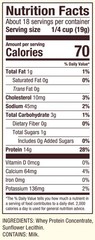 All Natural Whey Protein Powder, 12 Ounce