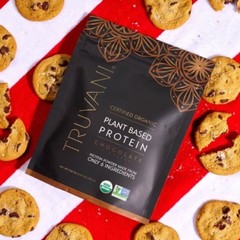 Truvani Organic Plant Based Vegan Protein Powder – Chocolate -8.75oz/10 Servings