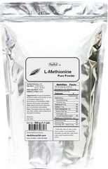 NuSci 100g(3.52 oz) Pure L-Methionine Powder USP joint hair health