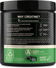 Optimum Nutrition creatine micronized creatine monohydrate power 5g per Serving,