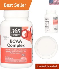Essential BCAAs for Active Lifestyles – 60 Count Amino Acid Support