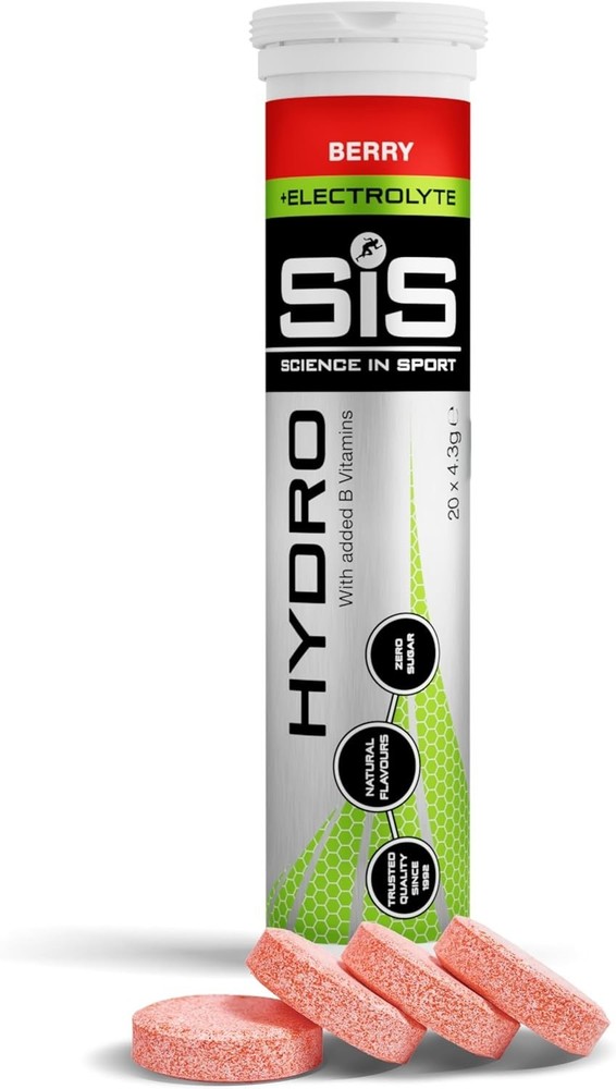 Science in Sport Hydro Electrolyte Tablets – Four Key Electrolytes and B Vitamin