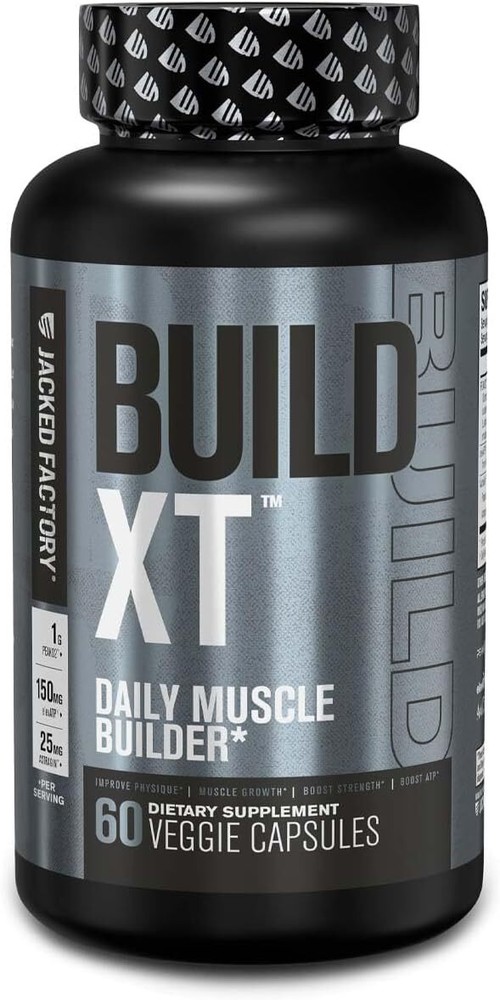 Build-XT Muscle Builder – Daily Muscle Building Supplement for Muscle Growth and