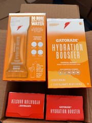 48x .35oz Gatorade Tropical Mango Hydration Booster Best By 7/09/2026 Thirst