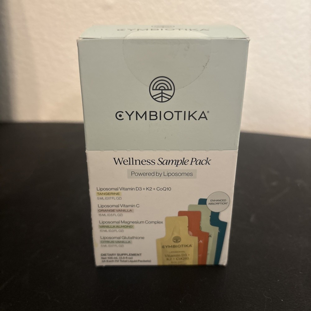 Cymbiotika Wellness Sample Pack 12ct Exp 9/2026