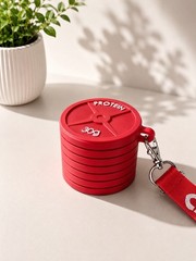 30g Protein Powder Container Keychain | Portable Supplement Storage | Gym Access