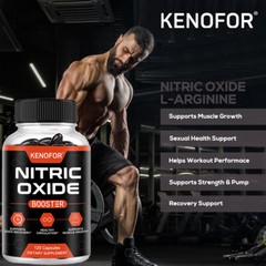 Nitric Oxide Booster w/ L-Arginin 1500mg-Muscle Pump,Endurance&Energy enhancer