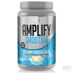 NDS Amplify Smoothie Protein Added Greens Overall Health – Vanilla (30 Servings)
