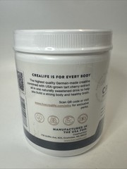 CreaLife – German Micronized Creatine + USA Tart Cherry + Vitamin B6 12/2026