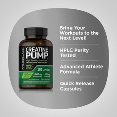 Creatine Capsules | 120 Count | 3000Mg | German Creatine Monohydrate | Creapure