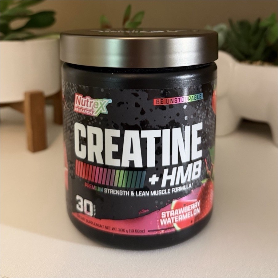 Nutrex Research Creatine Monohydrate + HMB Strawberry Watermelon 30 Servings