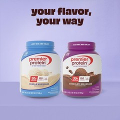 Premier Protein Powder, Chocolate Milkshake, 30g Protein, No Added Sugar, 100…