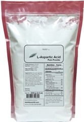 NuSci 250g (8.8oz) L-Aspartic Acid pure Powder Energy Neurotransmitter