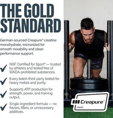 BUBS Boost Creatine Monohydrate – 90 Servings | 5g Creapure Creatine Powder |…