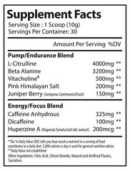 Alpha Supps Pre | Pre-Workout Powder for Men & Women Pump Focus Energy 30 Svgs