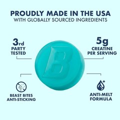 Creatine Infused Gummies – 5g Creatine Monohydrate Per Serving – NSF Certifie…