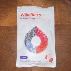air up Flavor Pods Variety Pack Strawberry Wild Berry Peach Cherry 0.053oz