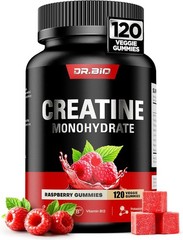 Instant Boost Creatine Monohydrate Gummies, Complex Formula with Real 5000mg