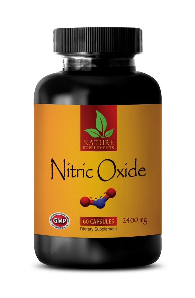 NITRIC OXIDE 2400mg – l-arginine – Increase Muscle Mass & Strength – 60 Caps