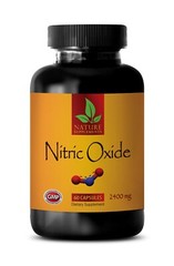 NITRIC OXIDE 2400mg – l-arginine – Increase Muscle Mass & Strength – 60 Caps