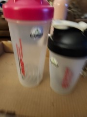 GNC Pro Performance Advanced Muscle Performance Blender Bottles 20oz and 12oz