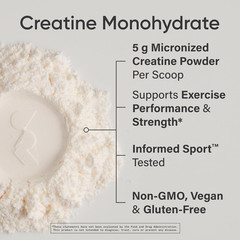 Sports Research® Creatine Monohydrate – Gain Lean Muscle, Improve Performance an