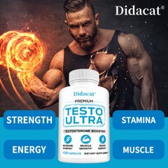 Testo Ultra For Men 30/60/120 Capsules Natural On Sale Testo Ultra