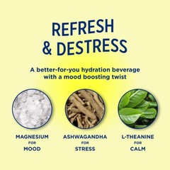 Leisure Hydration Non-Carbonated Electrolyte Refresher,Lemonade Flavor-Low Sugar