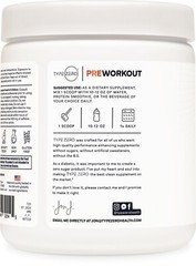 Type Zero AminoBurn – Natural Pre Workout + BCAA (Peach Mango | 30serv)