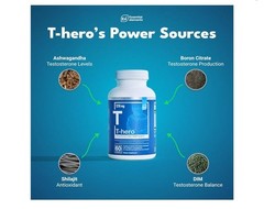 Essential Elements T-Hero Advanced Male Health Support Supplement New Exp. 04/26
